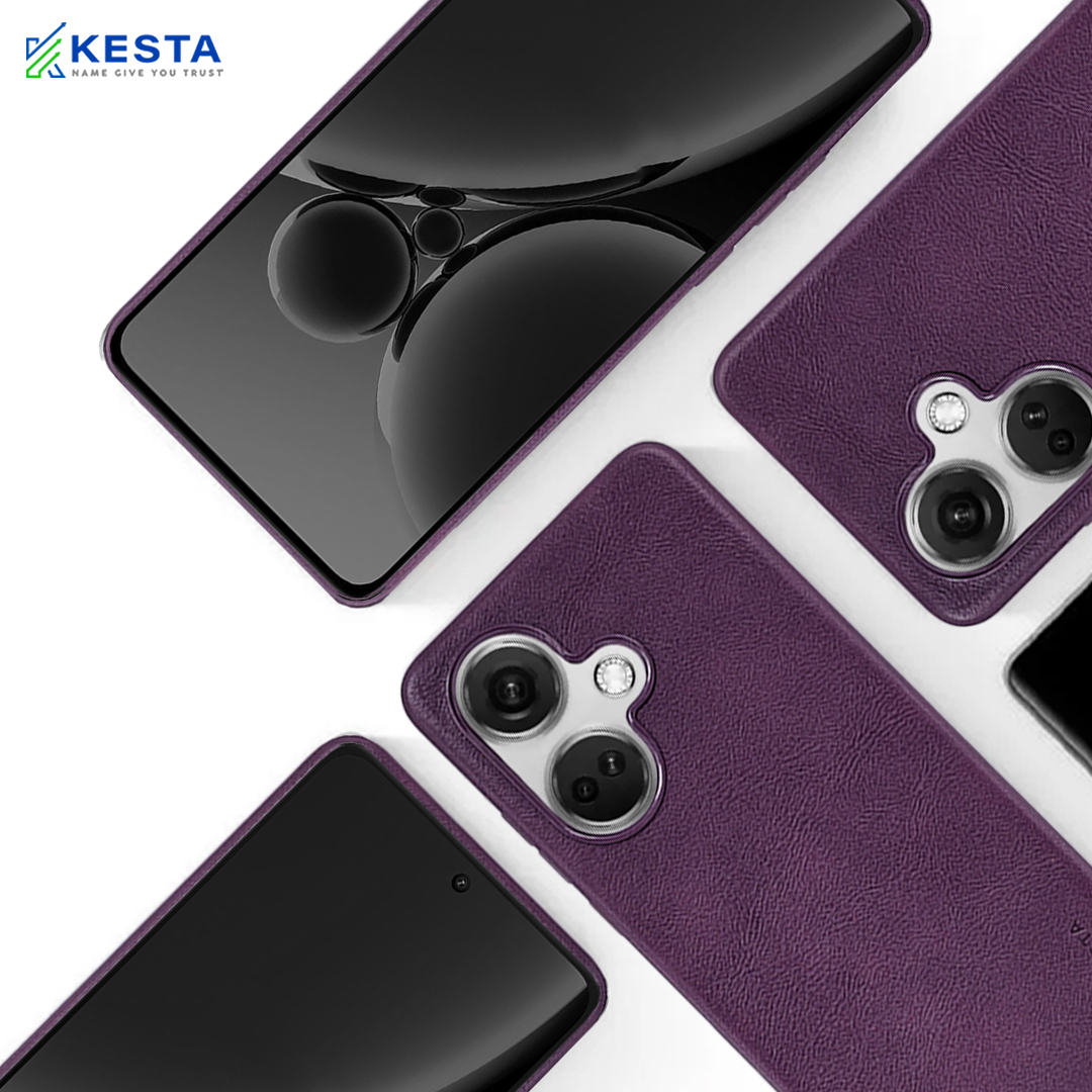 Oneplus Nord CE3 Cover - Brave Purple Leather Case (Waterproof & Dustproof)
